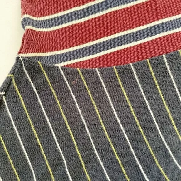 CourtneyCourtney Blue Girls Dress 7/8 Sleeveless Cotton Twirly Skirt Handmade - Picture 8 of 8